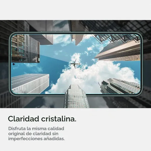 Vista 5 de Spigen GlasTR EZ FIT - Protector de pantalla de vidrio templado para Galaxy S22 Plus