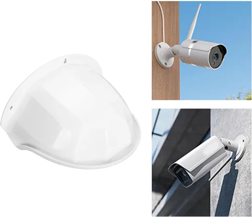 Vista 6 de Cubierta universal para cámara de protección solar para todas las cámaras de seguridad al aire libre, protector de cámara de supervivencia, techo