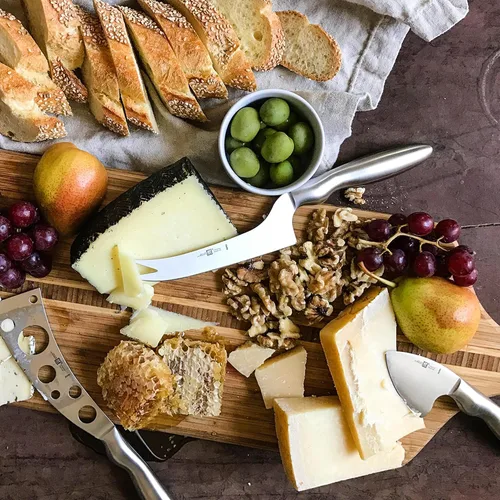 Vista 3 de ZWILLING Colección Juego de cuchillos de queso de 3 piezas para tabla de embutidos, juego de regalo