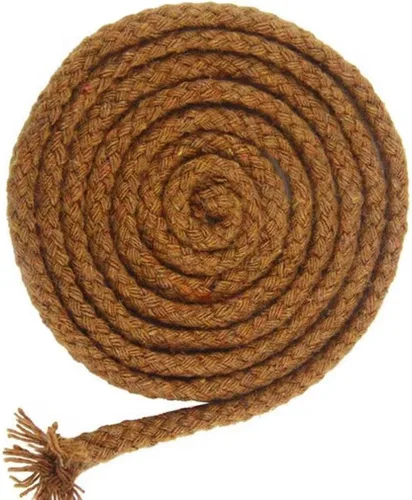 Vista 22 de 5 mm * 295 pies de cuerda de macramé de algodón natural de 8 hebras trenzadas para manualidades de ganchillo, hilo para colgar en la pared y Lgn