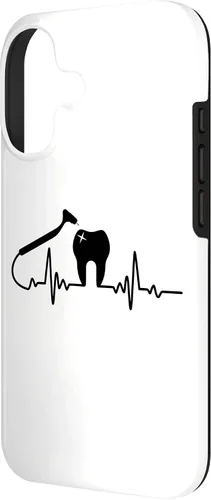 Vista 2 de Odontología divertido dentista I Drill Molar diente higienista dental caso para iPhone 17