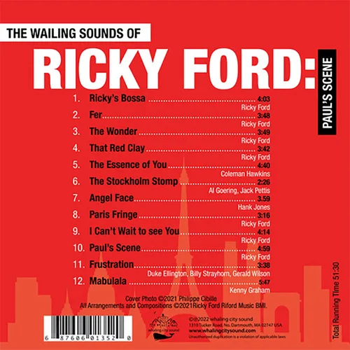 Vista 2 de Wailing Sounds of Ricky Ford - Paul's Scene