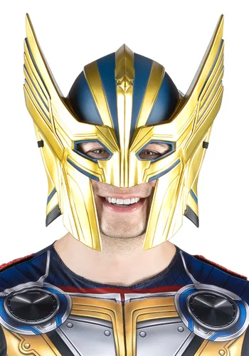 Vista 7 de Disfraz Thor: Love and Thunder para Hombre Multicolor