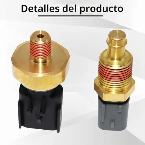 Vista 4 de Sensor de presión de aceite y sensor de temperatura del refrigerante para Chrysler Jeep Dodge 2Pack Oil Pressure Switch & Coolant Temperature