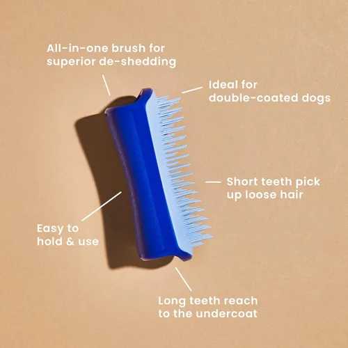 Vista 3 de Pet Teezer by Tangle Teezer - Cepillo para perros pequeños y desenredantes