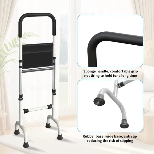 Vista 4 de Ayuda de soporte para ancianos desde silla, sofá, ayudas de pie y soportes para bastón para caminar, bastón ajustable, herramienta de ayuda