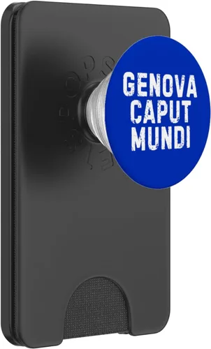Vista 8 de Genova Caput Mundi Città Simpatica Uomo Donna Bambino PopSockets Adhesivo PopGrip
