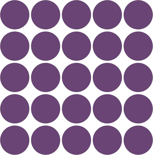 Vista 24 de LiteMark Calcomanías extra pequeñas, puntos de vinilo extraíbles, calcomanías circulares con acabado mate, calcomanías redondas para pared de aula