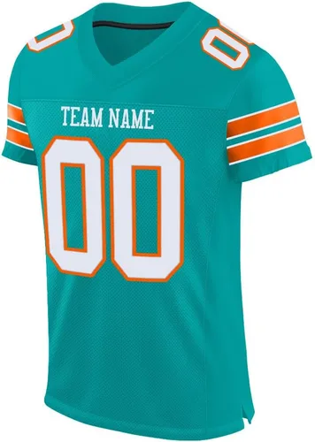 Vista 2 de Camiseta de fútbol personalizada para jóvenes, hombres y niños, camiseta de fútbol personalizada Aqua para mujer, número de nombre, camiseta