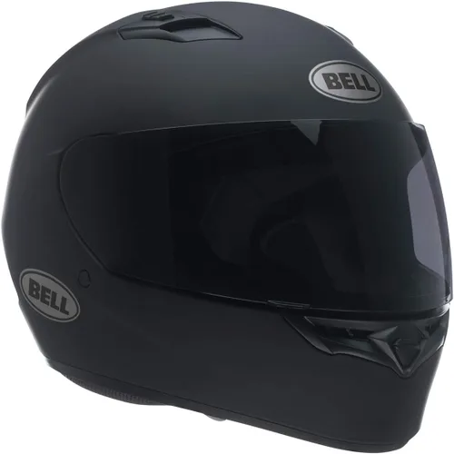 Vista 2 de Casco de motociclista de cara completa Bell Qualifier (negro mate sólido, mediano)