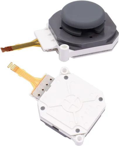 Vista 2 de IKPEK Botón de joystick analógico 3D con barra de pulgar y tapa de repuesto para Nintendo 2DS 3DS 3DS XL
