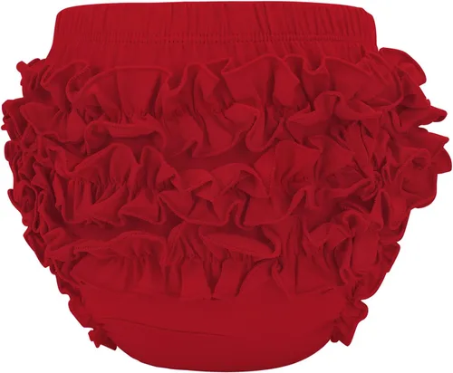 Vista 11 de Durio Ruffle Baby Bloomers - Fundas de pañales de algodón para niñas 0-2T A Blanco
