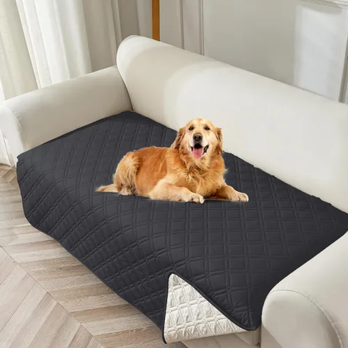 Vista 26 de Fundas impermeables para sillas reclinables, fundas reclinables para perros y mascotas, lavable, antideslizante, funda para silla reclinable