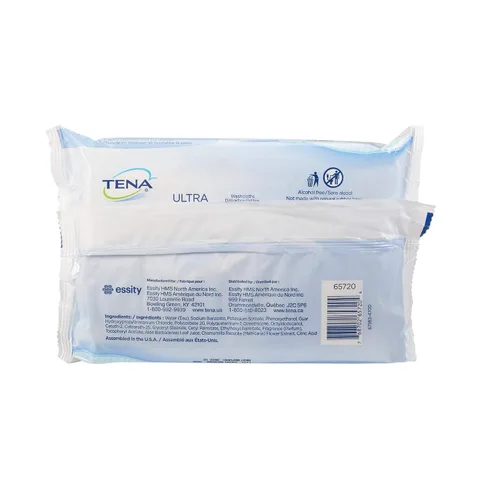 Vista 3 de TENA ProSkin 65720 - Toallitas limpiadoras ultra personales, 7-9/10 x 12.5, 1 paquete de 48 toallitas