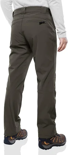 Vista 2 de Outdoor Ventures Lite - Pantalones deportivos impermeables y resistentes al viento para hombre, con forro polar, para senderismo, esquí, nieve