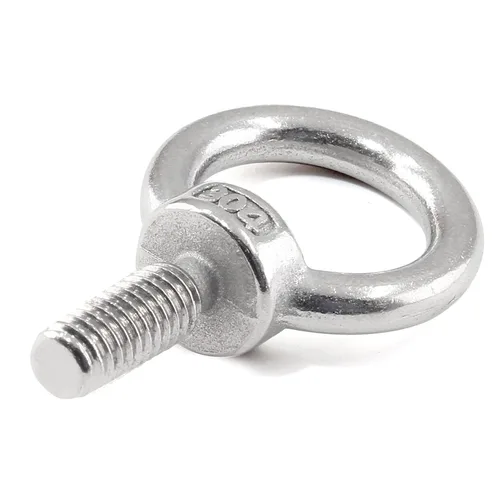Vista 5 de Bonsicoky 6 pernos de ojo de elevación M6, acero inoxidable 304 rosca masculina maquinaria anillo de ojo perno de ojo resistente 304 Stainless