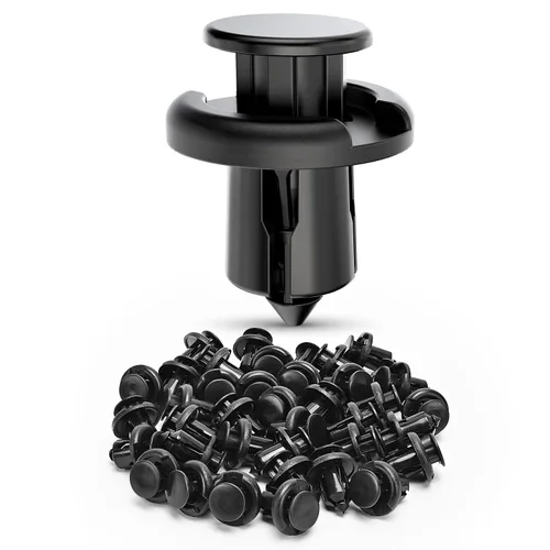 Vista 13 de Nilight Kit de tornillos para matrícula, tornillos de acero inoxidable con tuercas de nailon para sujetar placas delanteras y traseras