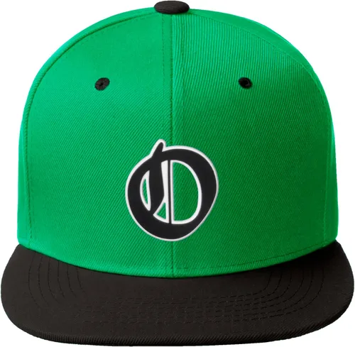 Vista 744 de Daxton Gorra clásica con visera de billete plano con letras del alfabeto inglés antiguo de la A a la Z