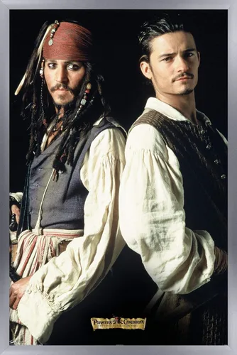 Vista 17 de Trends International Disney Pirates of the Caribbean: The Curse of the Black Pearl - Póster de pared dúo, 14.725 x 22.375 pulgadas, versión