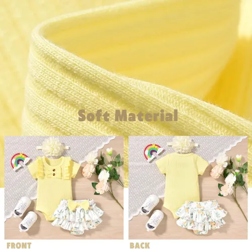 Vista 5 de Aalizzwell Traje de verano para bebés recién nacidos