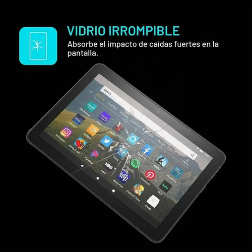 Vista 6 de Protector de pantalla para tableta de 7 niños (versión 2022), protector de pantalla de vidrio templado para tableta de 7 pulgadas, paquete de 2