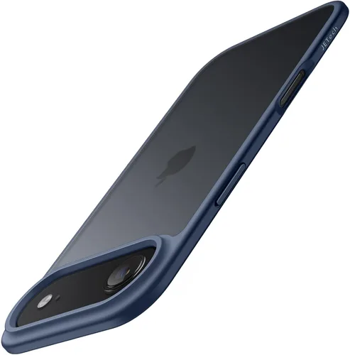 Vista 19 de JETech Funda mate para iPhone 17 de 6.3 pulgadas, protección contra caídas de grado militar, carcasa trasera translúcida esmerilada minimalista