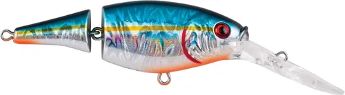 Vista 15 de Berkley Flicker Shad Jointed Fishing Hard Bait Negro plateado