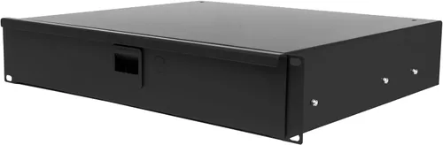 Vista 19 de Gator Rackworks - Cajón estándar de montaje en rack de 2U con interior de espuma y cerradura, 14.2 pulgadas de profundidad (GRW-DRWDF2)