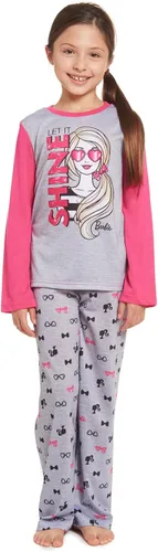 Vista 2 de Barbie Conjunto de pijama y pantalones para niñas pequeñas a grandes