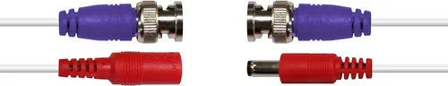 Vista 3 de Swann Cable coaxial BNC para sistema CCTV de cámara de seguridad, cables de alimentación de extensión de audio y video, certificado UL y resistente