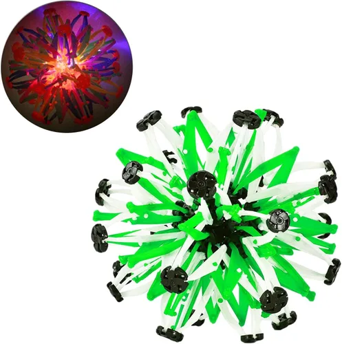 Vista 5 de Bola extensible que brilla en la oscuridad, colorida bola mágica expansible para niños Shakven