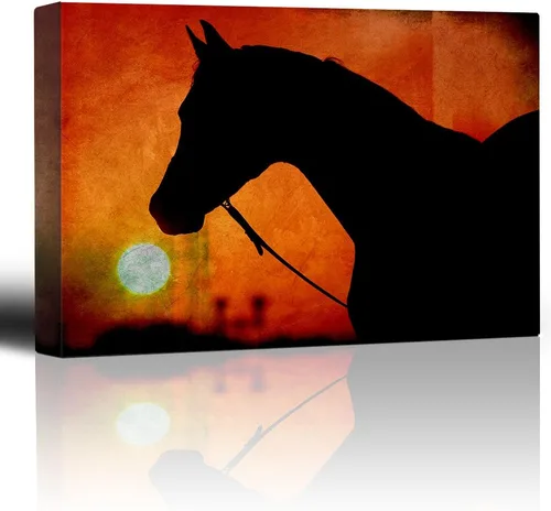 Vista 28 de Hermoso paisaje lona Wall Decor, arte moderno, Home Sets, 12" x 18
