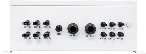 Vista 5 de AIMS 6 String Solar Array Combiner Box 120A 200 V 6 entradas 20KW precableado