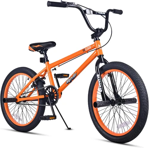 Vista 19 de vollsch Bicicletas BMX Freestyle de 18 y 20 pulgadas para adolescentes de 6 a 15 años de edad, niños, niñas, principiantes con palanca, varios