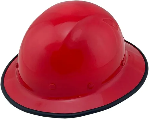 Vista 11 de Wolfjaw - Casco duro de fibra de vidrio de ala completa con suspensión de trinquete de 8 puntos, añade bordes y bolsa