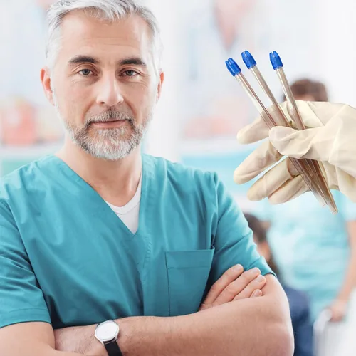 Vista 5 de Bolsa de 100 eyectores de saliva desechables dentales, puntas de succión dental, tubo aspirador de saliva y puntas de succión de evacuación, cuerpo
