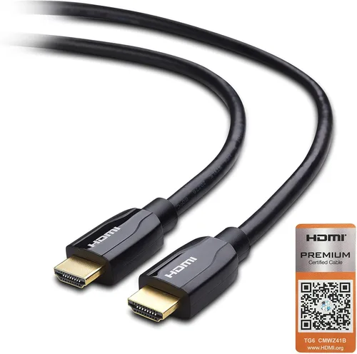 Vista 5 de Cable Matters 1 # Imagen del producto Adaptador VGA a HDMI para monitor y TV 2 [Certificado premium] Cable HDMI de 6 pies con soporte 4K HDR en negro