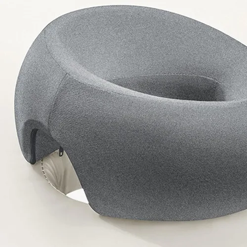 Vista 5 de Almohada boca abajo después de cirugía ocular Comfort Support Home Massage Pillow Diseño ergonómico Vitrectomía Retinal Recuperación Almohada Gris