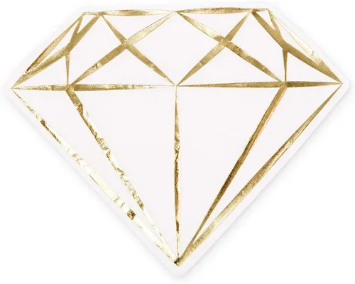 Vista 7 de Weddingstar Servilletas de papel para fiestas especiales para ocasiones especiales, botella de champán, juego de 40 Dice