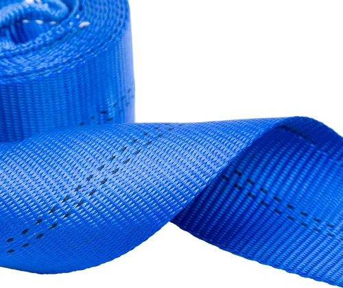 Vista 5 de HFS (R) Blue Tree Saver, correa de cabrestante, correa de remolque, capacidad de 30,000 libras (3 x 8 pies)