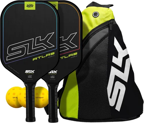 Vista 14 de Selkirk Sport SLK - Juego de raquetas de pádel de 2 Diseñadas en los Estados Unidos Elija el juego SLK Neo de grafito, el juego SLK Neo de fibra