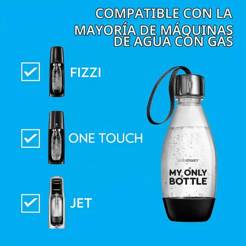 Vista 6 de SodaStream Mi única botella de 0.5 litros, negra
