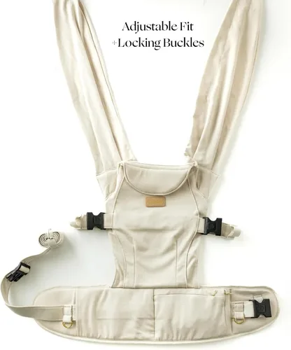 Vista 5 de Tushbaby Portaboletas de perlas en crema con mini bolso cruzado Sable