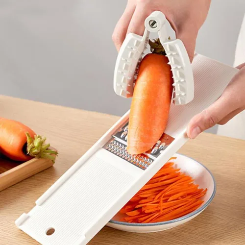 Vista 7 de Cabilock Protector de dedos de 2 piezas, protector de mandolina, verduras, fruta, corte, herramienta de cocina, cortador de mandolina, rallador