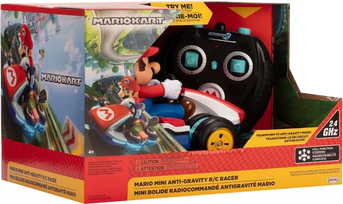 Vista 9 de World of Nintendo Mario Kart 8 auto antigravedad a control remoto 2.4 GHz