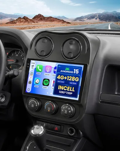 Vista 9 de Radio de coche para Jeep Compass Patriot 2010 2011 2012 2013 2014 2015 2016