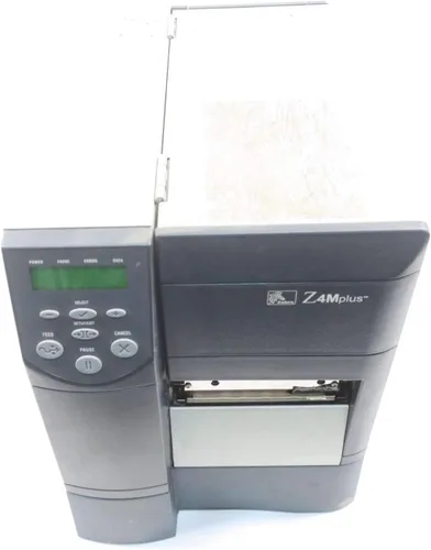 Vista 2 de ZEBRA Z4M00-2001-0000 Z4M Impresora térmica de código de barras 90-264V-AC D581468 (renovada)