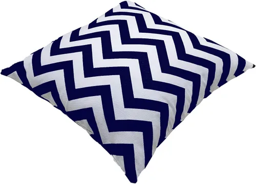 Vista 5 de Modern Homes - Funda de cojín decorativa de 100 % algodón, 16 x 16 pulgadas, color azul oscuro, para sofá o cama (juego de 5)