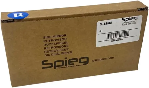Vista 7 de Spieg Espejo lateral del pasajero de repuesto para Dodge Freightliner Mercedes Sprinter Van 2019-2023 con calefacción con placa de respaldo Espejo