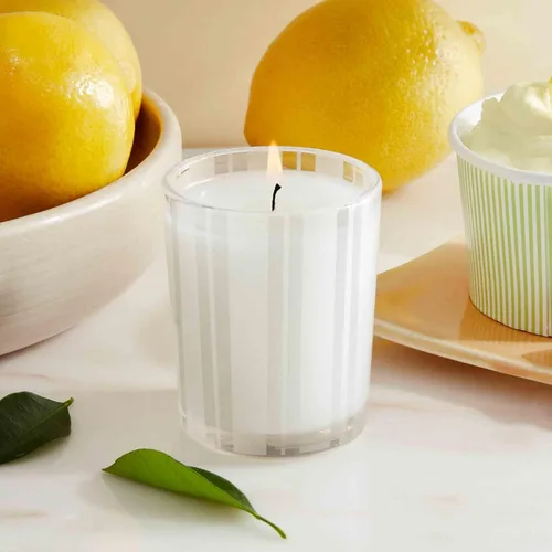 Vista 4 de NEST New York Vela votiva perfumada, limón Amalfi y menta, 2 onzas, tiempo de combustión de hasta 28 horas, recipiente de vidrio reutilizable